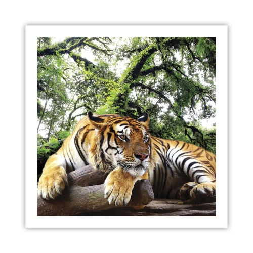 Plakat - Z wyrazami szacunku - 60x60 cm