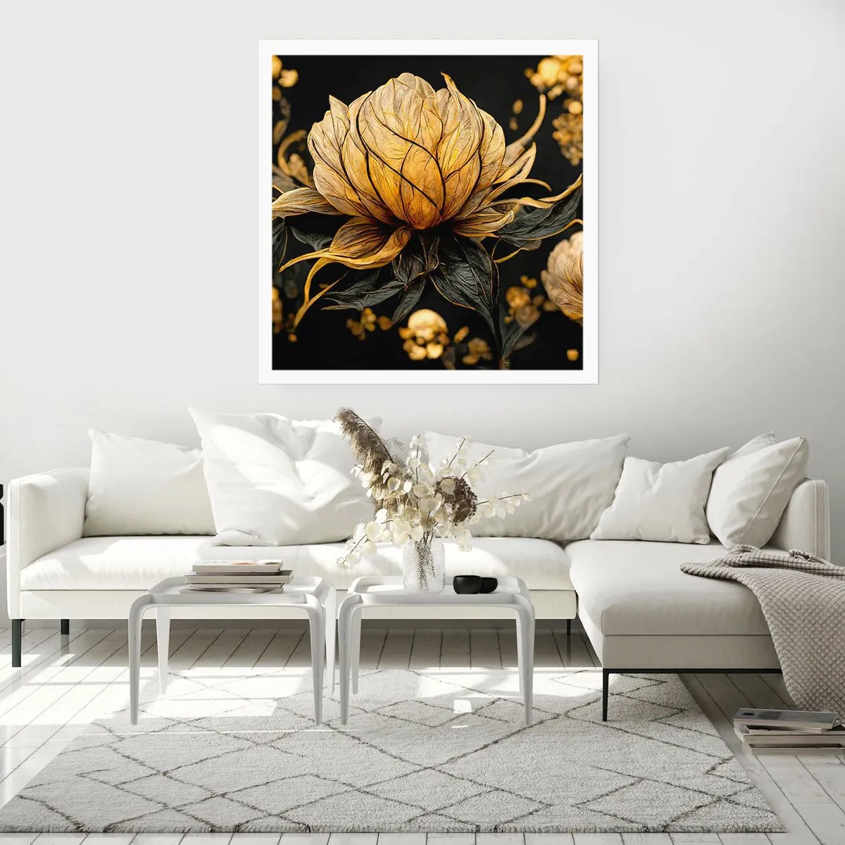 Plakat - Subtelna kruchość - 60x60 cm