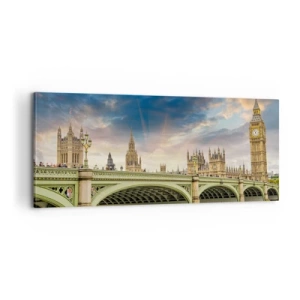 Obraz na płótnie - Czas stanął w Imperium - 100x40 cm
