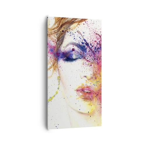 Obraz na płótnie - Tęczowy zawrót głowy - 65x120 cm