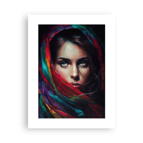 Plakat - Zielonooka tajemnica - 30x40 cm