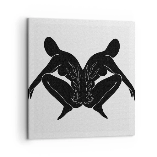 Obraz na płótnie - Wspólna dusza - 60x60 cm