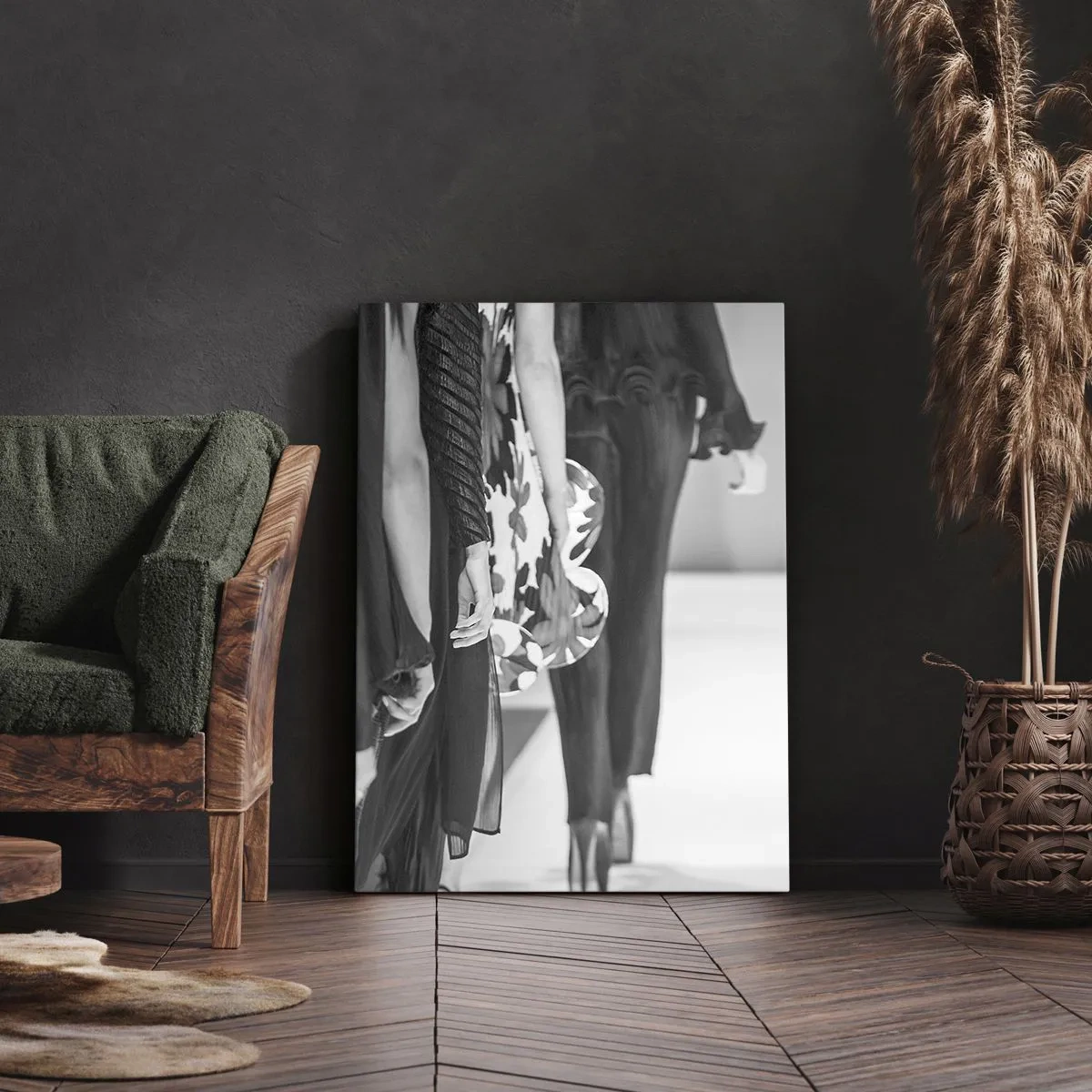 Obraz na płótnie - Stylowa parada - 55x100 cm