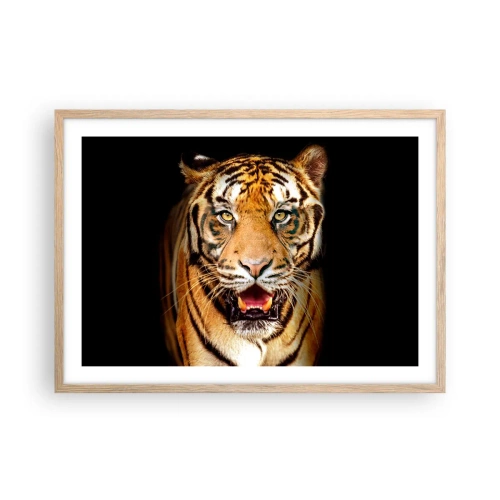 Plakat w ramie jasny dąb - Dzikość serca - 70x50 cm