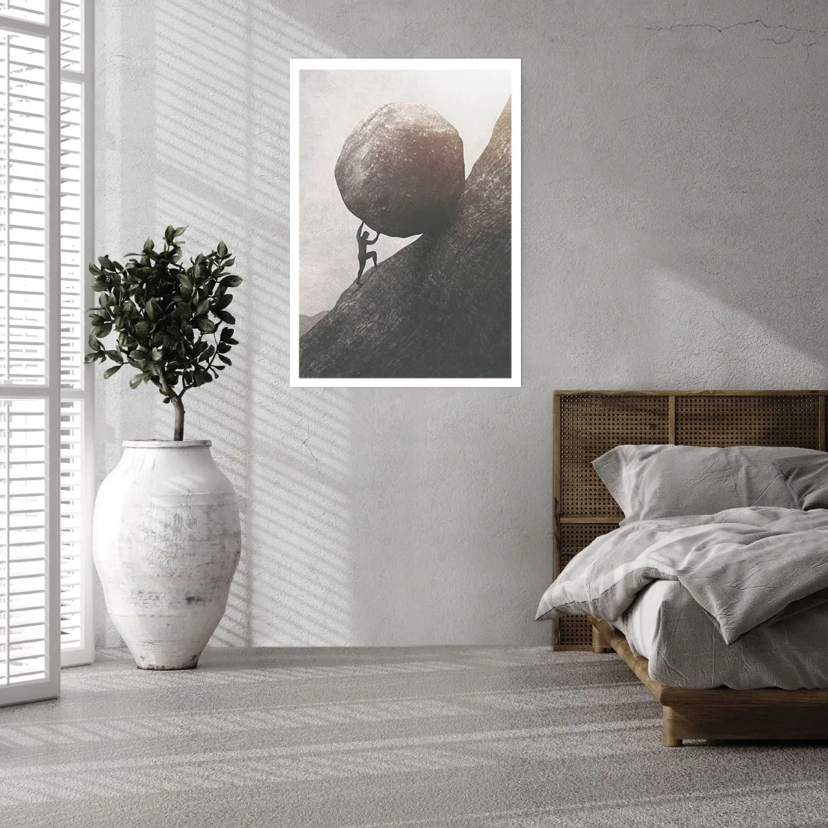 Plakat - Wierzę wbrew nadziei - 70x100 cm