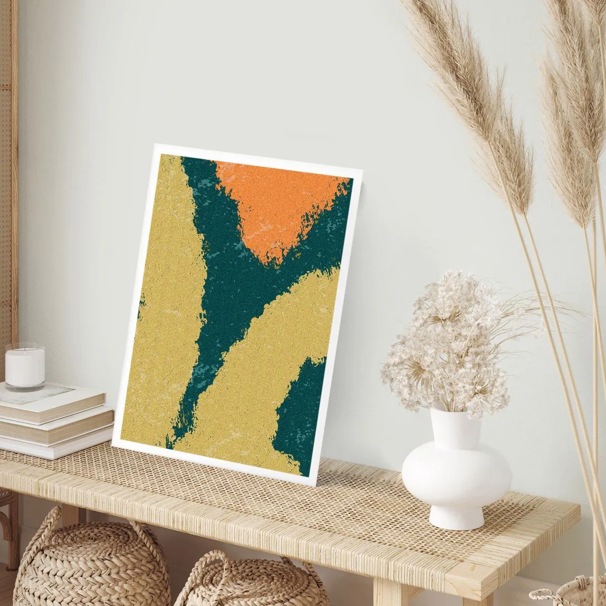 Plakat - Abstrakcja – powolnym ruchem - 30x40 cm