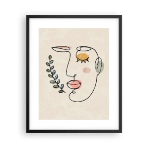 Plakat w czarnej ramie - Spokój odnaleziony - 40x50 cm