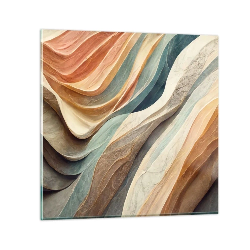 Obraz na szkle - Chwila przed zmianą - 40x40 cm