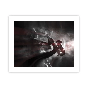 Plakat - W oparach jazzu - 50x40 cm