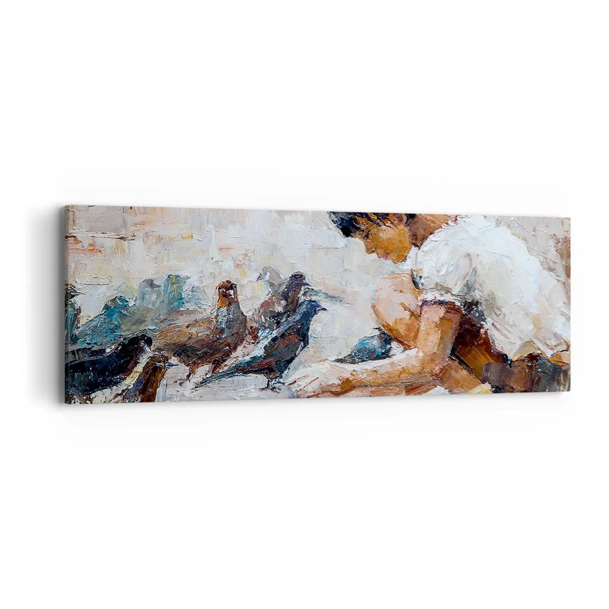 Obraz na płótnie - Maluczcy i najmilsi - 90x30 cm