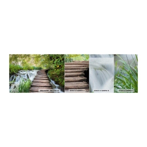 Fototapeta Próbka Premium Canvas - Wcale nie cicha woda - Krajobraz, Chorwacja, Natura - 100x30 cm