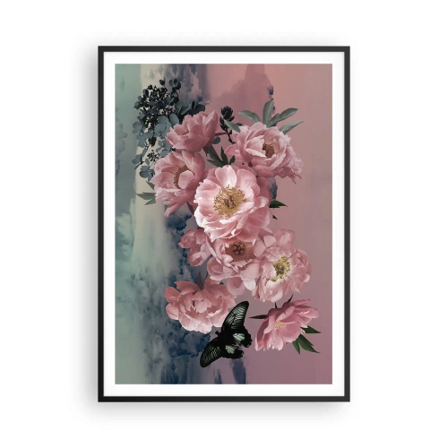 Plakat w czarnej ramie - Szczyt romantyzmu - 70x100 cm