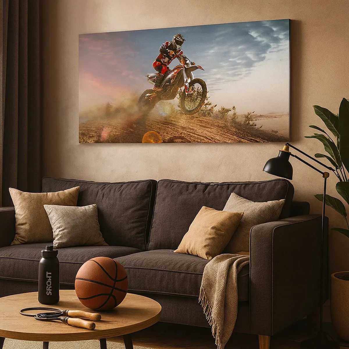 Obraz na płótnie - Po zwycięstwo - 100x40 cm