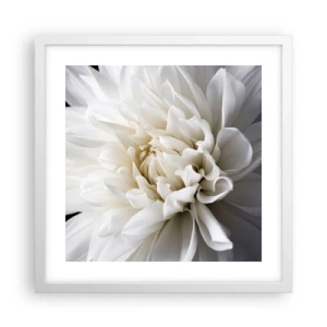 Plakat w białej ramie - Poranek Panny Młodej - 40x40 cm