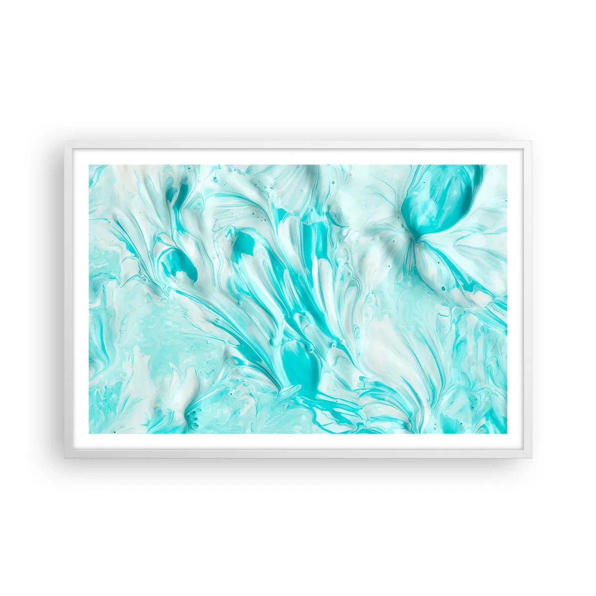 Plakat w białej ramie - Na zawsze razem - 91x61 cm