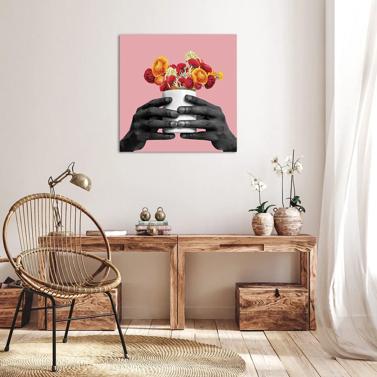 Obraz na płótnie - Apoteoza życia - 70x70 cm