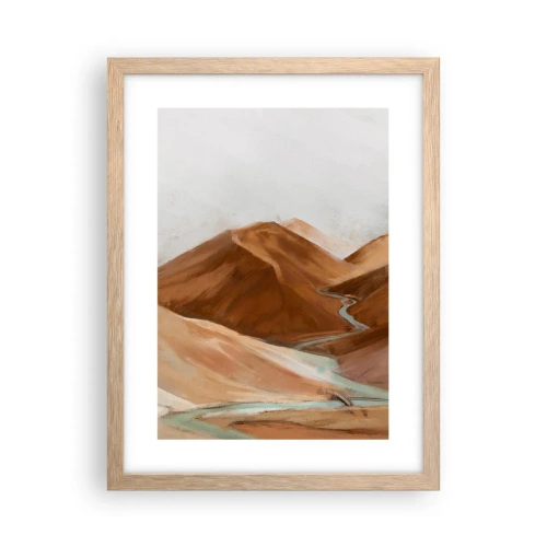 Plakat w ramie jasny dąb - Do źródła - 30x40 cm