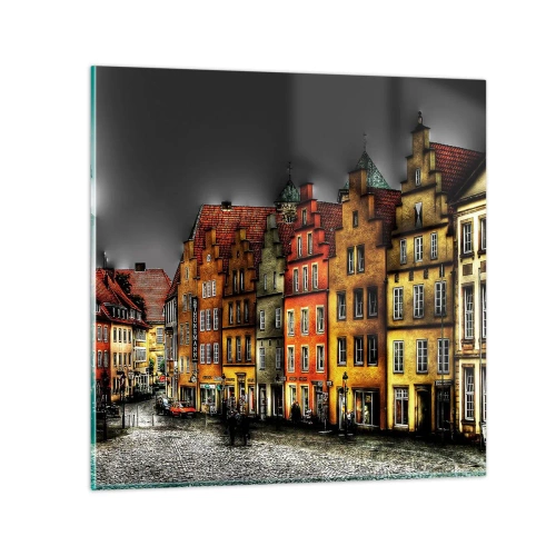 Obraz na szkle - Brakuje tylko zaczarowanej dorożki - 30x30 cm