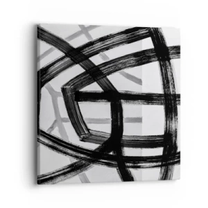 Obraz na płótnie - Budowanie głębi - 40x40 cm