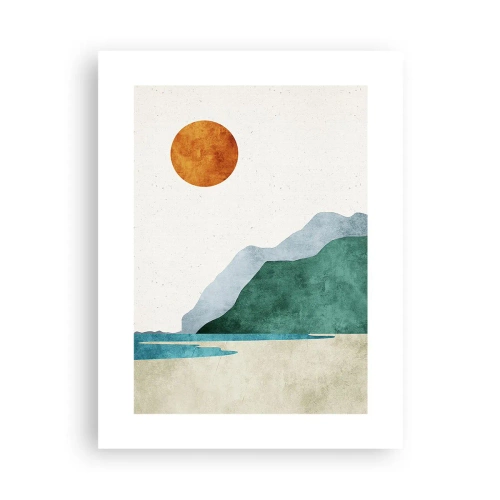 Plakat - Pejzaż jak należy - 30x40 cm