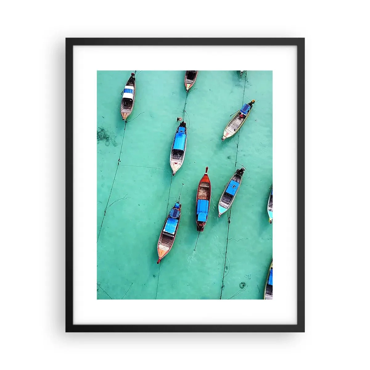 Plakat w czarnej ramie - W radosnym oczekiwaniu - 40x50 cm