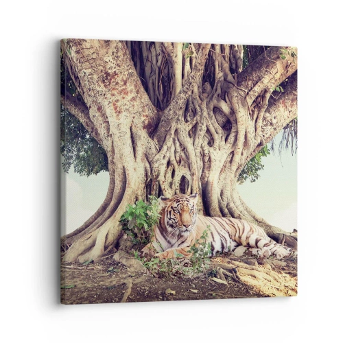 Obraz na płótnie - Widok z Księgi Rodzaju - 30x30 cm