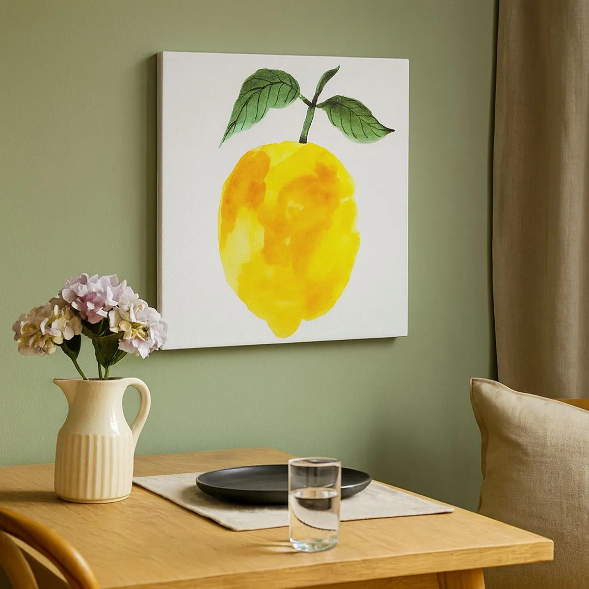 Obraz na płótnie - Jak poznać smak słońca - 30x30 cm