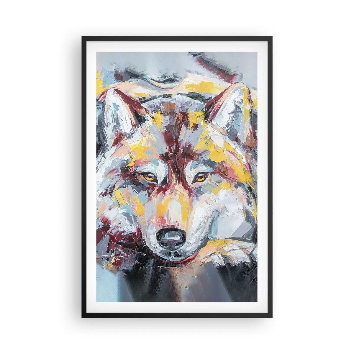 Plakat w czarnej ramie - Spokój wśród bliskich - 61x91 cm