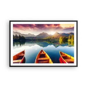 Plakat w czarnej ramie - Nic przeciw naturze - 91x61 cm
