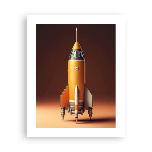 Plakat - Zaczyna się od marzenia - 40x50 cm