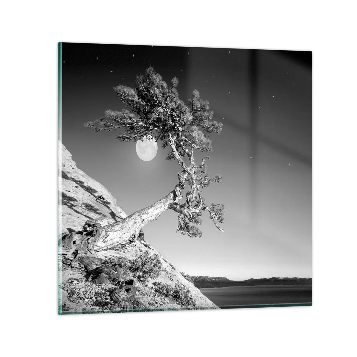 Obraz na szkle - Zwycięska wojowniczka - 60x60 cm