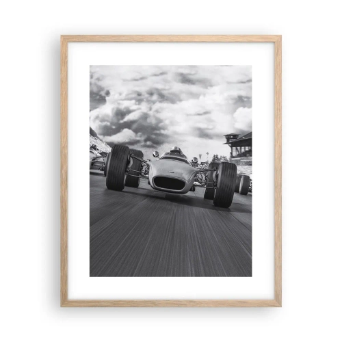 Plakat w ramie jasny dąb - Jest moc! - 40x50 cm