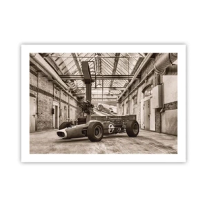 Plakat - Odpoczynek zwycięzcy - 70x50 cm