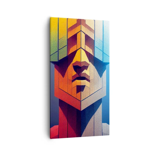 Obraz na płótnie - Człowiek z zasadami - 55x100 cm