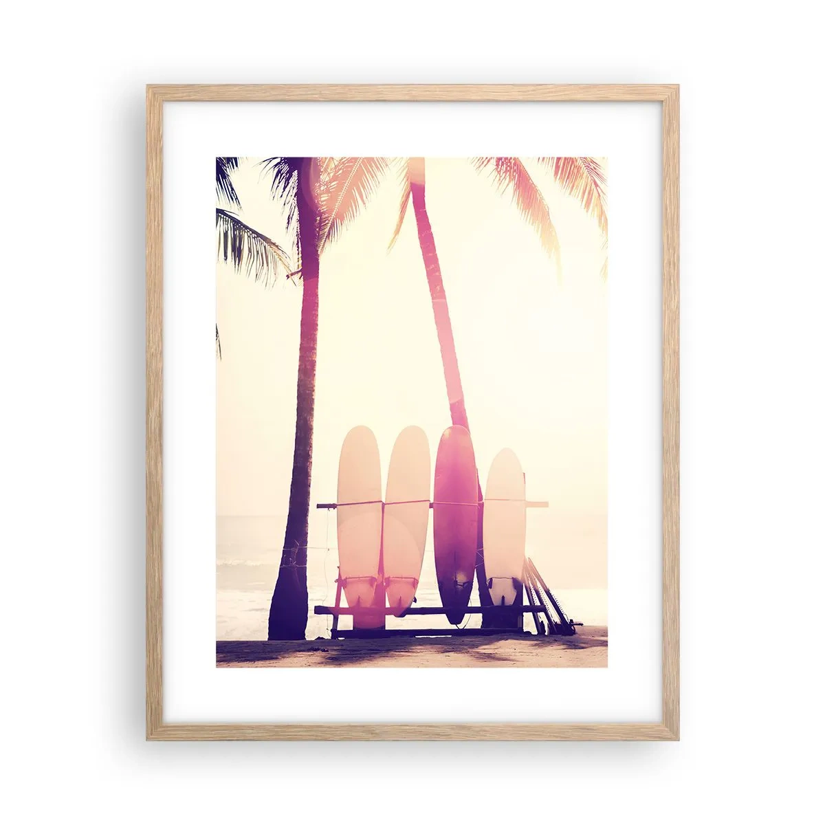 Plakat w ramie jasny dąb - To będzie wspaniały dzień - 40x50 cm