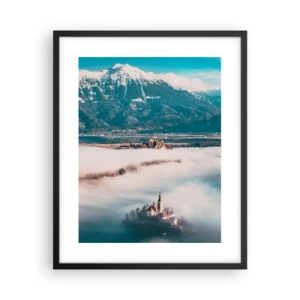 Plakat w czarnej ramie - Początek baśni - 40x50 cm