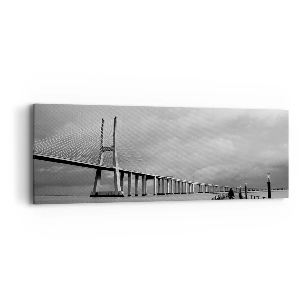 Obraz na płótnie - Każdemu co mu się należy - 90x30 cm