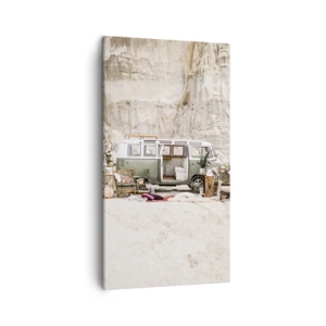 Obraz na płótnie - Podróż czas zacząć - 45x80 cm