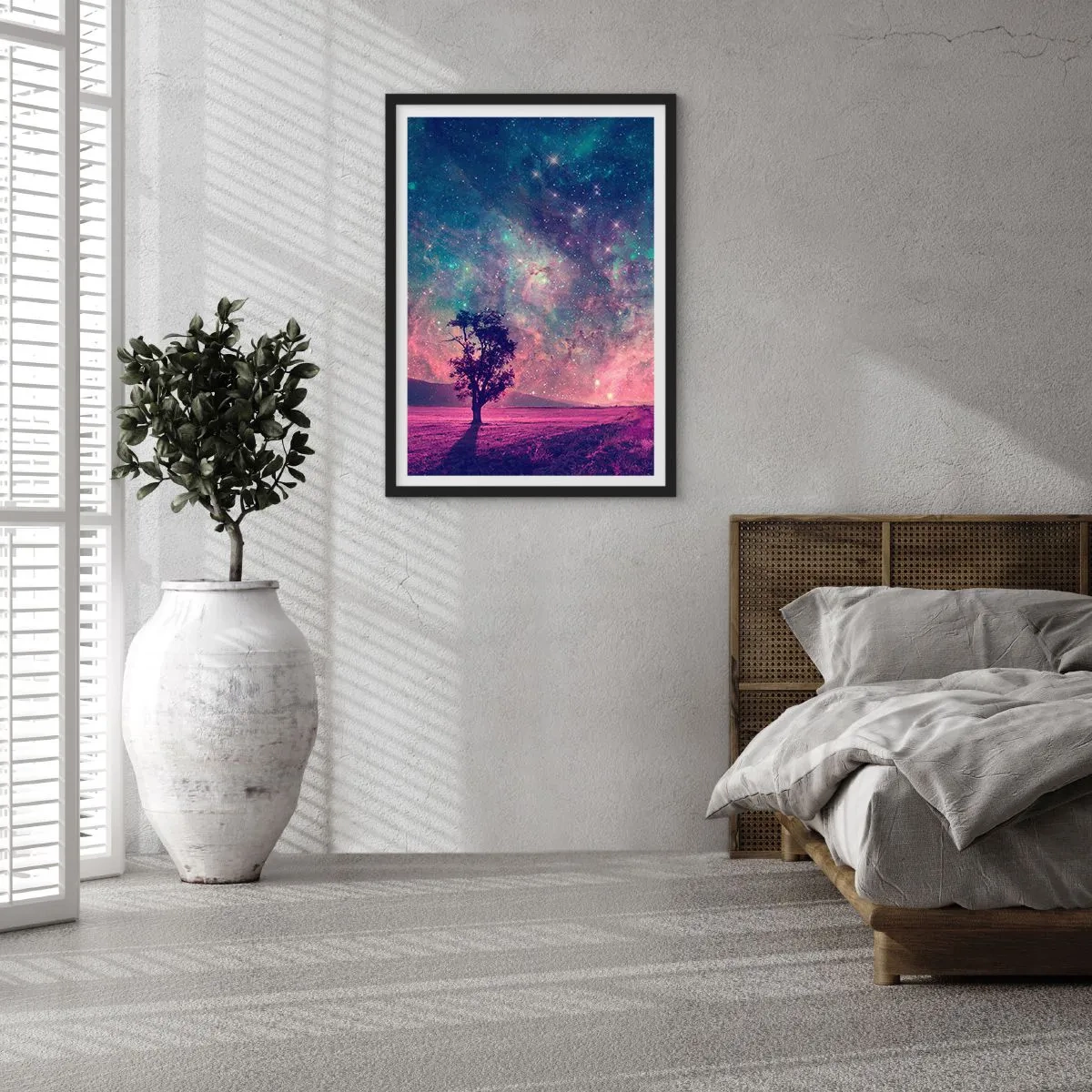 Plakat w czarnej ramie - Pod magicznym niebem - 61x91 cm