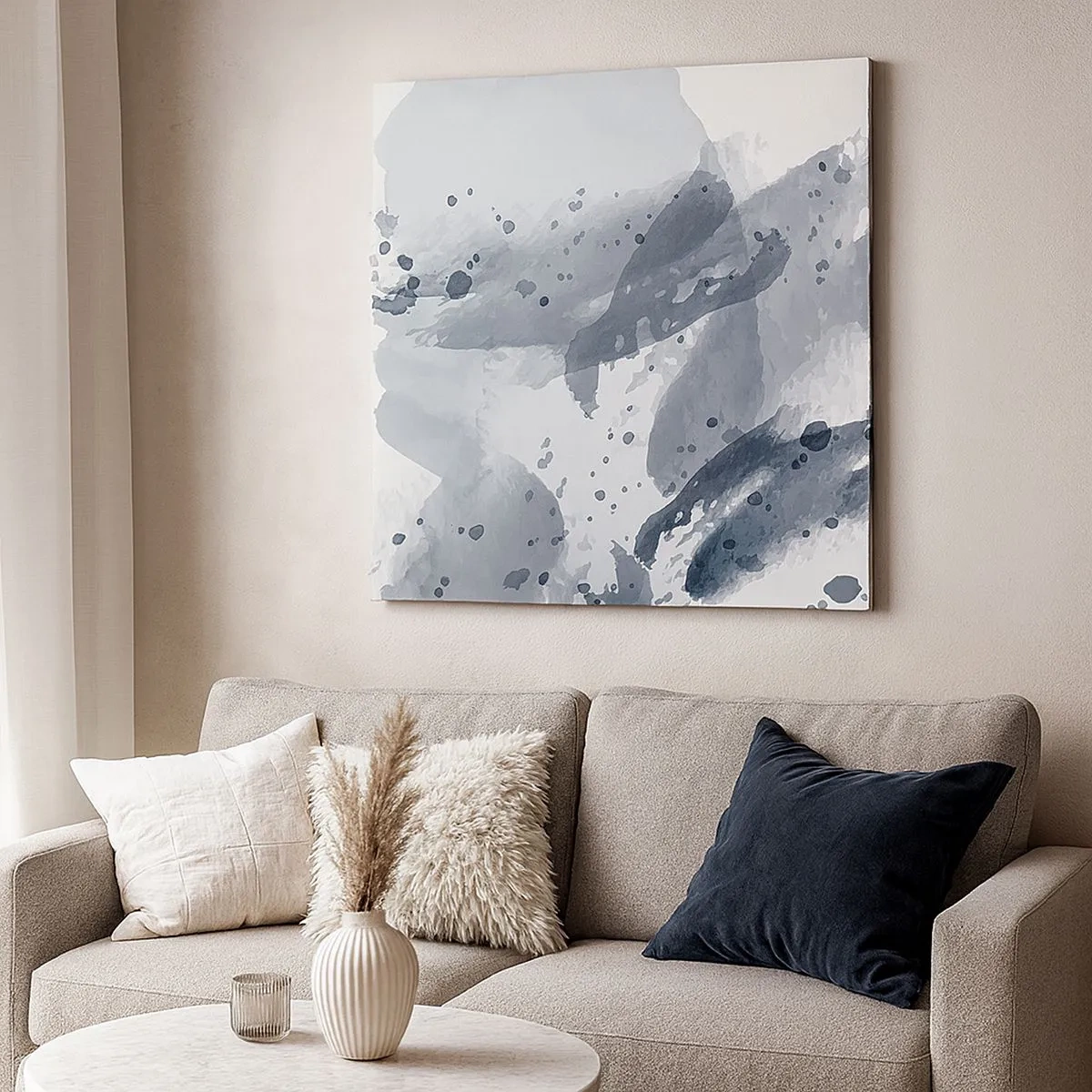 Obraz na płótnie - Studium natury wody - 30x30 cm