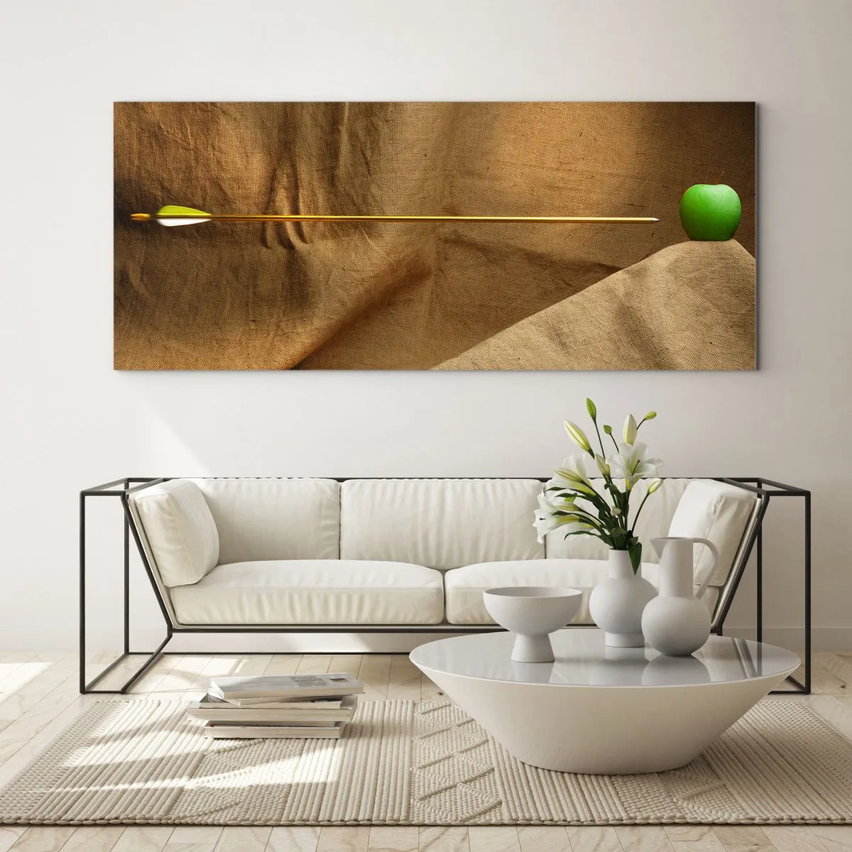 Obraz na szkle - Przywołać ducha Wilhelma Tella - 90x30 cm