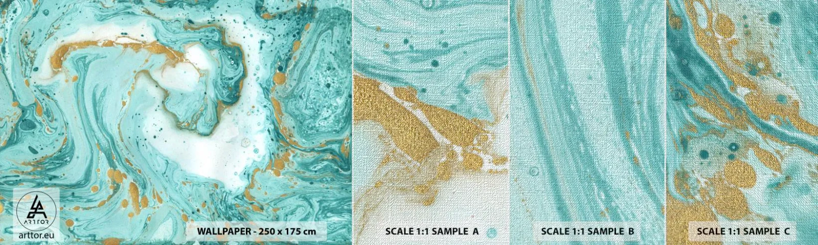 Fototapeta Próbka Premium Canvas - Pod wielką falą z epoki Edo - Abstrakcja, Sztuka, Grafika - 100x30 cm