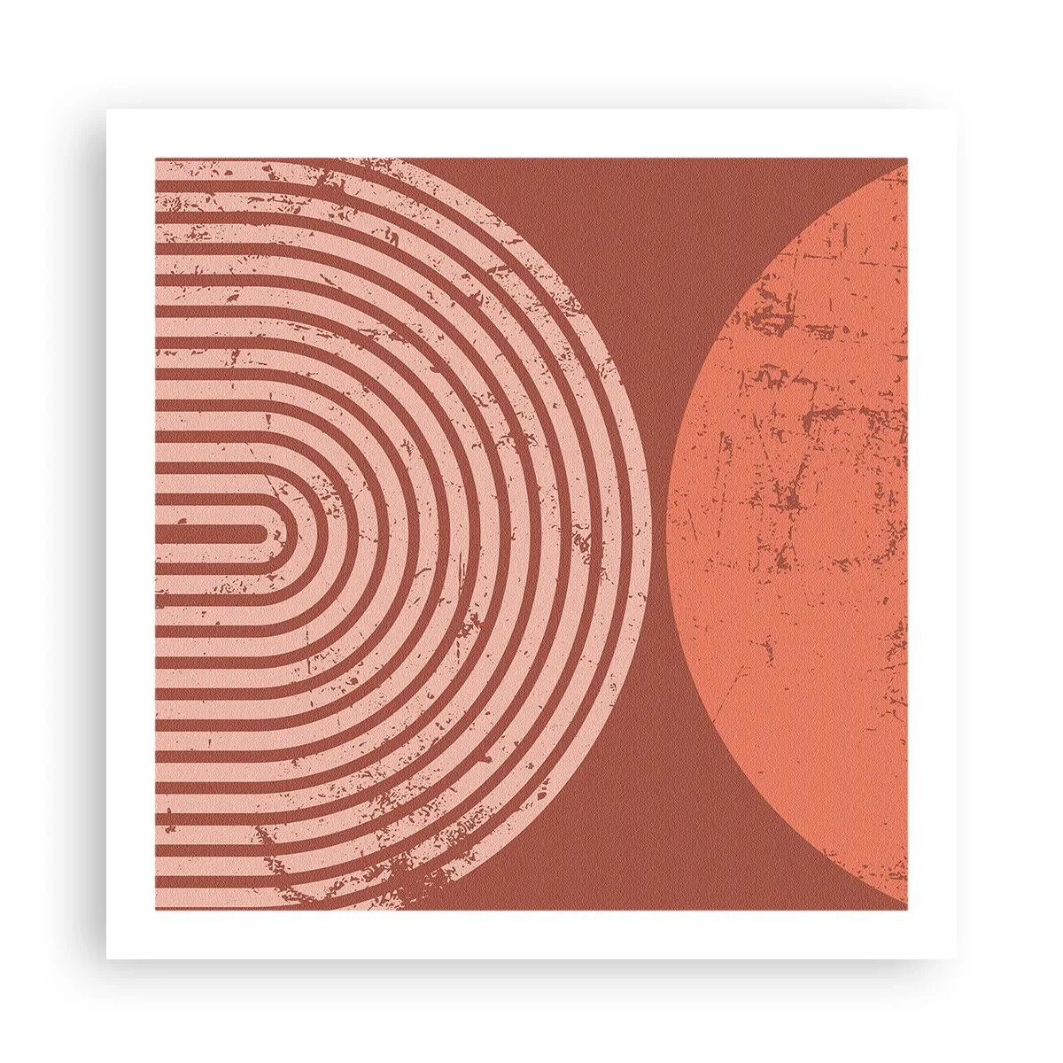 Plakat - Bliska relacja - 60x60 cm