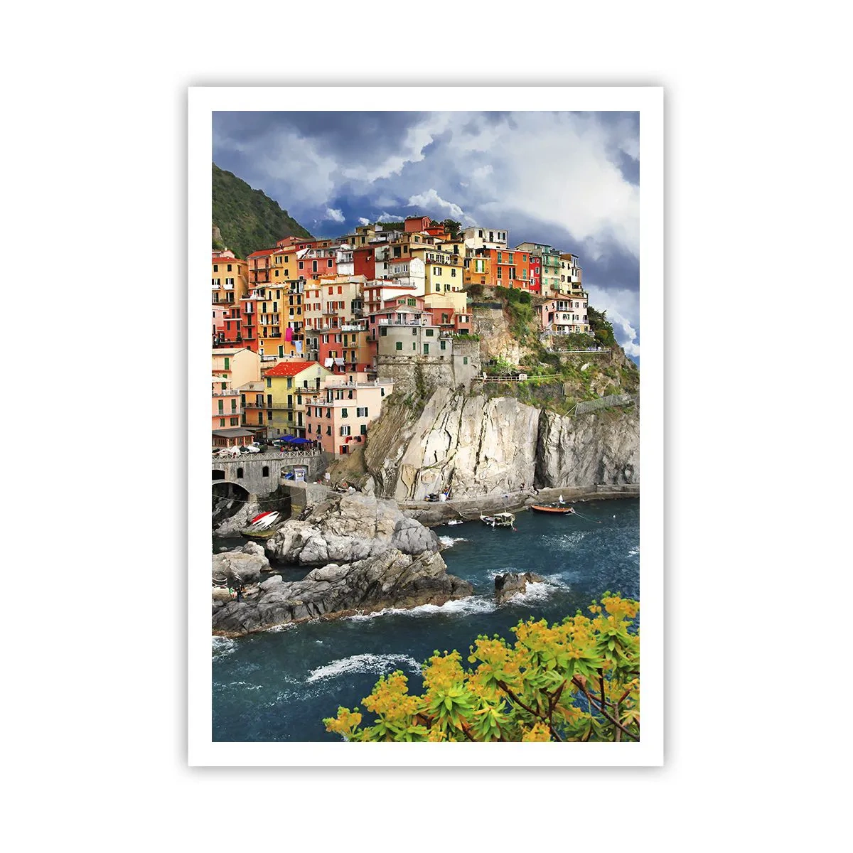 Plakat - Gromadka przytulona do skał - 70x100 cm