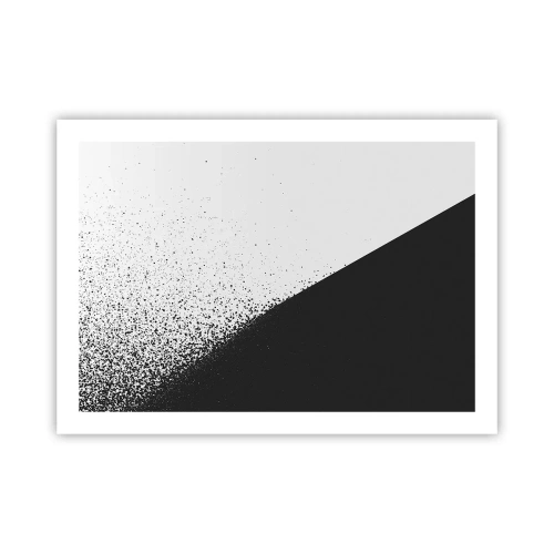 Plakat - Coraz szybciej, coraz więcej - 70x50 cm