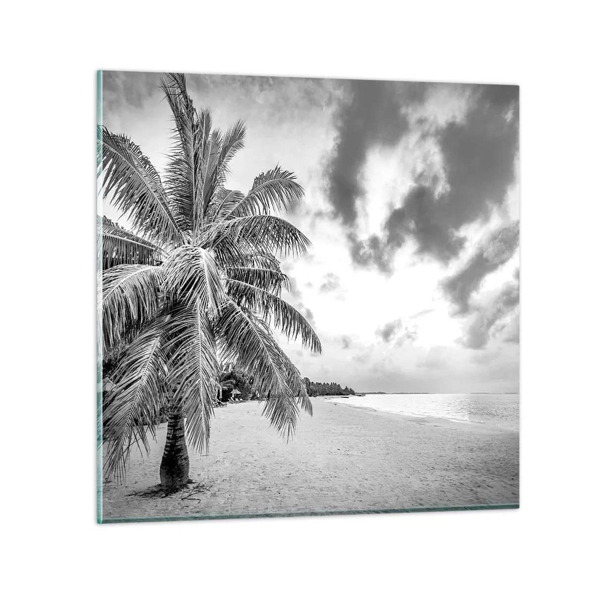 Obraz na szkle - Gdy tęsknisz do samotności… - 70x70 cm