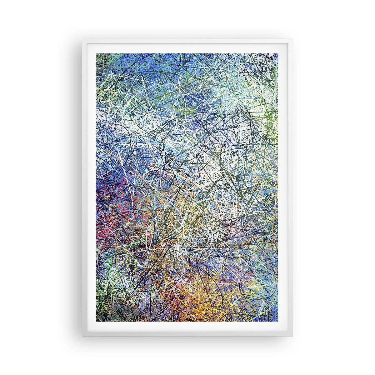 Plakat w białej ramie - To nie takie proste - 70x100 cm