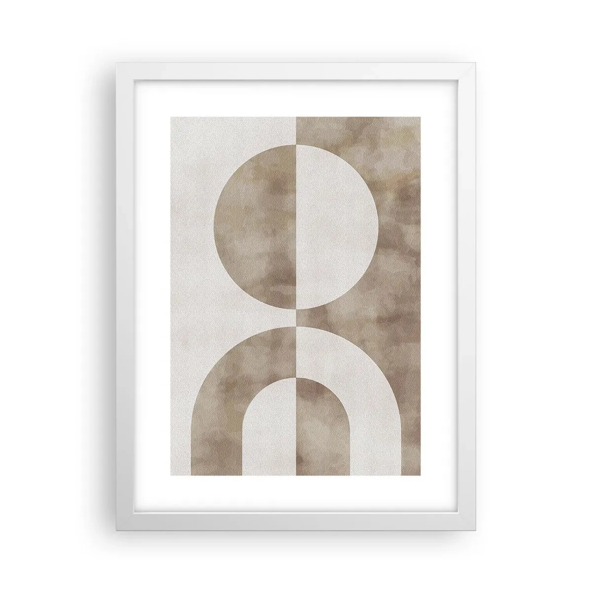 Plakat w białej ramie - Podobieństwa i różnice - 30x40 cm