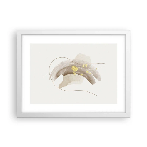 Plakat w białej ramie - Napotkane w przestrzeni - 40x30 cm