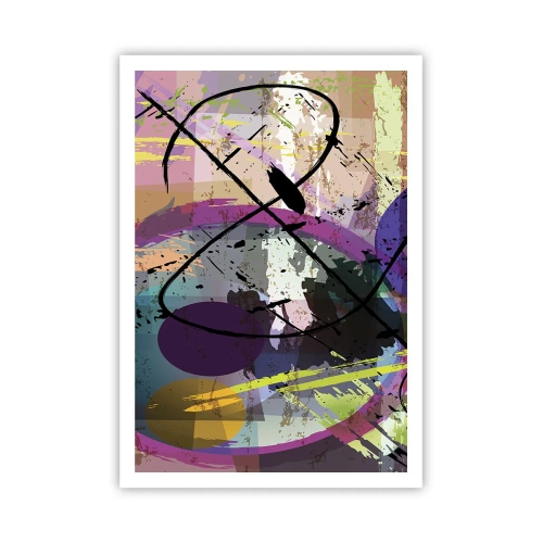 Plakat - Można wprost lub naokoło - 70x100 cm